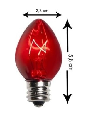 Prime C7 10W Renkli Parfüm Ampul E14 (5 Adet)