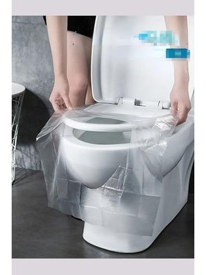 Prime Klozet Kapağı Kılıfı Hijyenik Seyahat Tek Kullanımlık Klozet Wc Örtüsü 50 Adet
