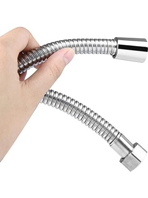Prime S&m Home Krom Kaplamalı Ip Örgülü Paslanmaz Duş Hortumu 150 cm