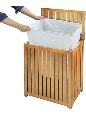 Prime Spa-Style Bambu Çamaşır Torbası