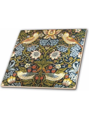 Prime William Morris Erdbeerdieb Muster – Keramik Fliesen, 6 (Ct 219390 2)