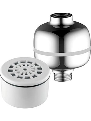 Prime Spa Aquacare By 1139 Yedek Tek Kullanımlık 3 Kademeli Kartuş Gelişmiş Yüksek Yoğunluklu Süper Kompakt Evrensel Duş Filtresi Veya Filtreli Duş Başlıkları/el Duşları ile Kullanım Için