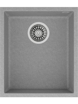 Prime Teka Square 34.40 Tg 3½ W/ovf Sp Grey Evye