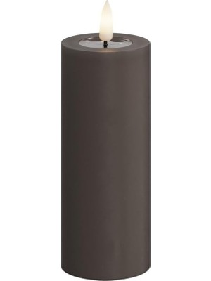 Karok Ticaret Deluxe Homeart LED Mum Kahverengi 5X12.5 cm - De RF-0092