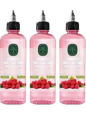 Prime Frambuazlı Sirke & Saç Toniği 500 ml x 3