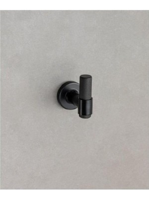 Prime Flexu Askılık Tekli Siyah Renk 76X76X50 mm