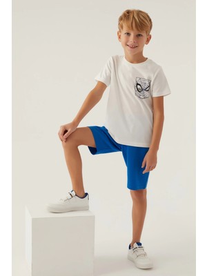 Pierre Cardin Disney 4878-3 Spider-Man Erkek Çocuk Şort Takım