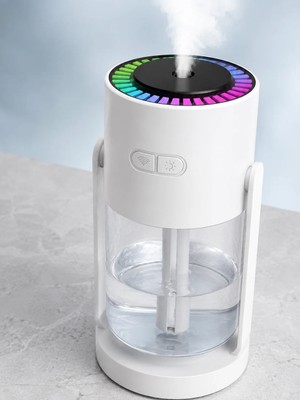 Store Ultrasonik Hava Nemlendirici Renkli LED Işıklı Sessiz Oda Nemlendirme Cihazı