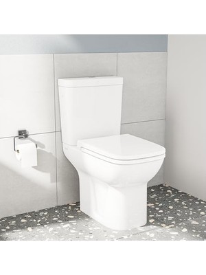 Prime S20 177-003-009 Soft Klozet Kapağı, Beyaz