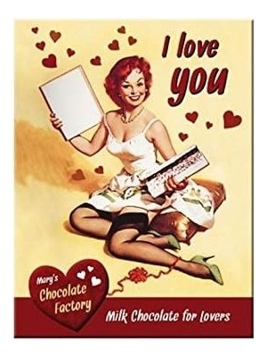 Prime Art I You Chocolate Magnet