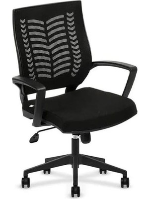 Prime Yumi Siyah Fileli Ofis Çalışma Koltuğu