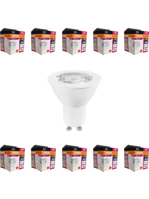 Prime GU10 LED Ampul 4.5W 6500K Beyaz Işık – 350LM, 36° Işık Açısı, 10'lu Ekonomik Paket, Enerji Sınıfı F – 15.000 Saat Ömür