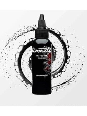 Prime Rosevelt Dövme Boyası 1 Oz 30 ml (Siyah Çizgisel)