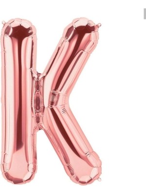 Prime K Harf Folyo Balon Rose 76 cm