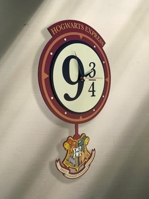 Prime Hogwarts Iı Sallanır Sarkaçlı Dekoratif Duvar Saati