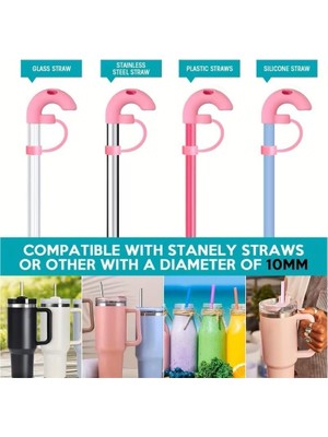 Prime Stanly Uyumlu Anti-Kırışık Silikon Pipet Kapağı – Dudak Kırışık Önleyici