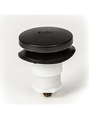 Prime Evrensel Parmak Dokunuşu (Uç Burun, Ayakla Çalışan) Banyo Küveti/küvet Tahliye Tıkacı 3/8 Inç ve 5/16 Inç Bağlantı Elemanları Içerir