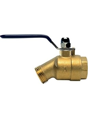 Valve M76QT 3/4" Çeyrek Dönüş Hortum Bibb Fıp, 3/4-Inç