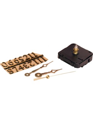 Prime (3/4") - Hollow 3 Piece Clock Kit 3/4