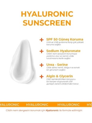 Prime Hyaluronik 50 Spf Güneş Kremi: Yoğun Nemlendirici & Yüksek Koruma