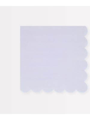 - Periwinkle Large Napkins - Menekşe Rengi Peçeteler (L) (X16)