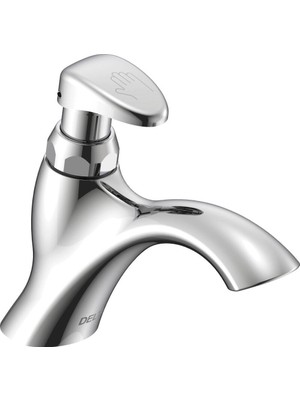 Prime 87T105 87T Tek Delik Ölçme Yavaş Yakın Banyo Bataryası, Krom, 6.35 x 1.9 x 6.35 Inç