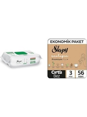 Teknollojia Beyaz Sabun Katkılı Yüzey Temizlik Havlusu (2x) + Ecologic Ekonomik Paket Bebek Bezi 3 Numara