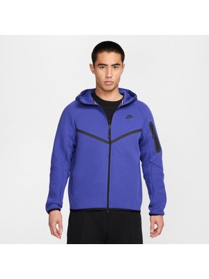 Nike Tech Fleece Fz Windrunner Hoodie Erkek Lacivert Sweatshirt