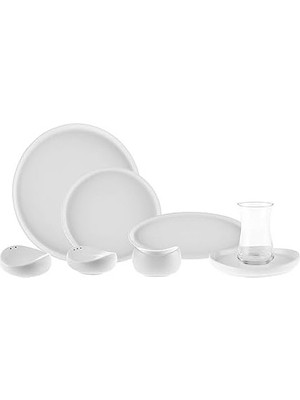 Prime Olla Porselen 28 Parça 6 Kişilik Kahvaltı/servis Takımı