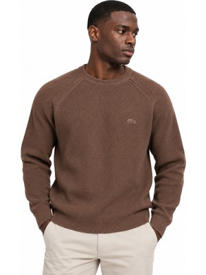 Lacoste Erkek Slim Fit Fitilli Örme Kazak