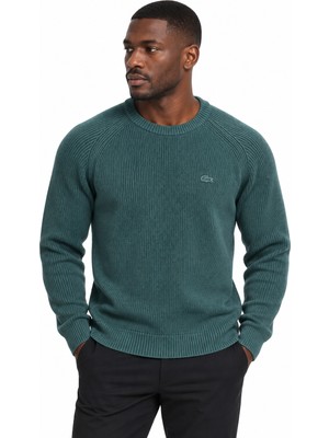 Lacoste Erkek Slim Fit Fitilli Örme Kazak