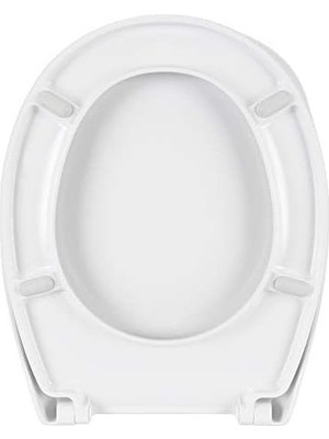 Prime 115-003-001 Klozet Kapağı, Duroplast, Beyaz
