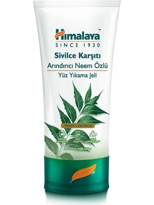 Prime Himalaya Since 1930 Sivilce Karşıtı Arındırıcı Yüz Temizleme Jeli 150 ml | Neem & Zerdeçal | Normal ve Yağlı Ciltler