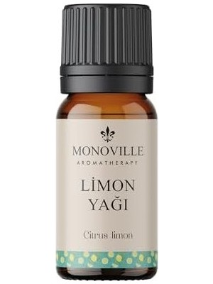 Prime Monoville Limon Uçucu Yağı 10 ML%100 Saf ve Doğal (Lemon Essantial Oil)