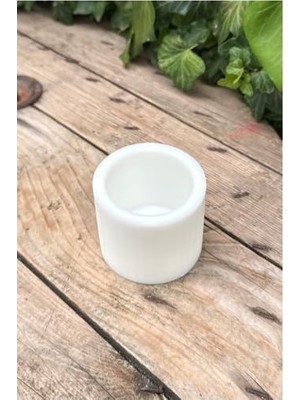 Silindir 3D Mum Kalıbı 6X6X6 (Silikon) 1 Adet