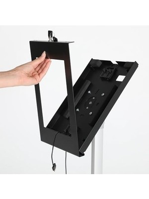 Prime Kavisli Siyah Tablet Standı