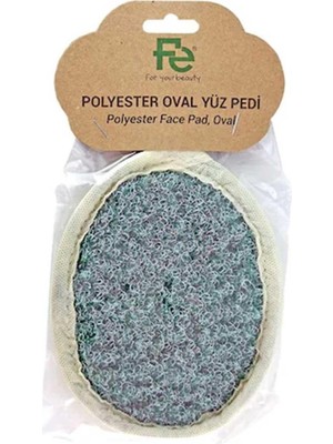 Prime Fe-Polyester Oval Yüz Pedi Face Pad