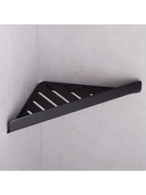 Prime Duş Raf Sistemi Siyah Renk 53X211X211 mm