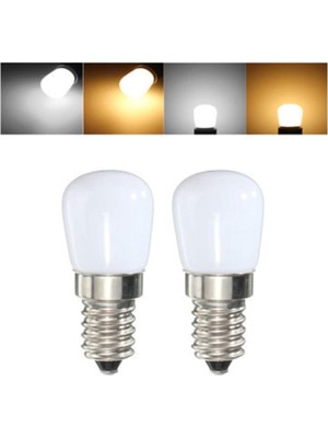 MSP Lambası Buzdolabı Ampulü LED Ampul 2 Watt E14 Duy Beyaz Işık HSPLİNM-4542
