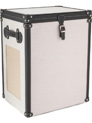 Prime Banyo Çamaşır Sepeti Bej Renk 585X390X450 mm