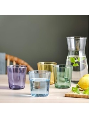 Prime Bardak Seti, Çok Renkli, 30 Cl, 4 Adet