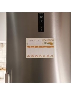 Prime Haftalık Yemek Planlayıcı Buzdolabı Magneti