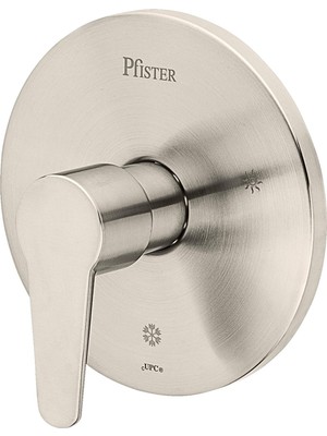 Prime Pfirst R89040K Fırçalanmış Nikel Modern Valf,