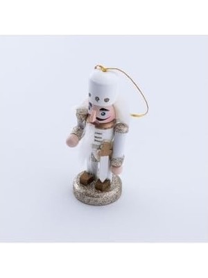 Prime Yılbaşı Süsü Kurşun Asker Seti, 10 Cm, Beyaz 4 Adet