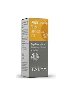 Prime Kayısı Çekirdeği Yağı, Soğuk SIKIM,%100 Saf ve Doğal, 20 ml