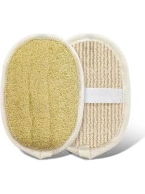 Prime Oval Kabak Lifi, Çift Taraflı Doğal Banyo Kesesi-Antibakteriyel Sağlıklı Bulaşık Süngeri, Seyahat BOY,15X11 Cm, Rovin Kumaşlı,çok Amaçlı Kullanım Cilt Yenileyici Canlandırıcı Etki, Antiselülit