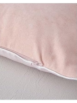 Prime Gale Dijital Kırlent Kılıfı Pudra