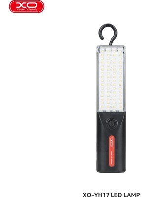Prime Life Xo YH17 Solar Şarjlı Dış Mekan LED Kamp Lambası - 1500MAH Bataryalı, Manyetik Tabanlı ve Kancalı, 5 Farklı Aydınlatma Modlu Acil Durum Işığı - Taşınabilir Güneş Enerjili Fener