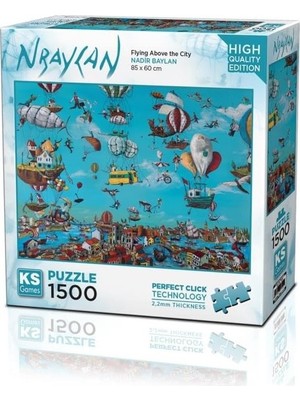 Nacario Ks Puzzle 1500 Parça Nbaylan Above The City