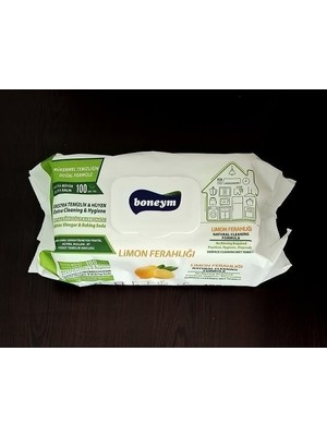 Karok Ticaret Boneym 100'LÜ Çok Amaçlı Yüzey Temizlik Havlusu – Limon Ferahlığı